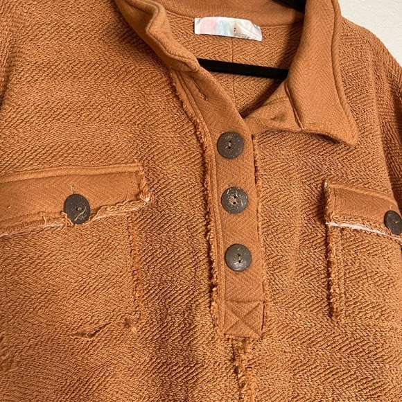 •Free People• Rowan Pullover FB Beach OVERSIZED - Picture 4 of 8